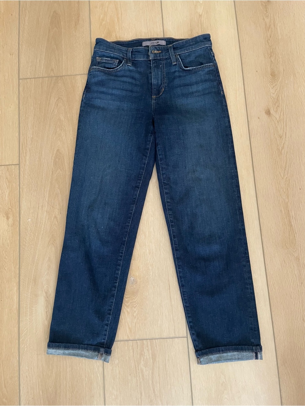Joe's Jeans Straight Leg Jeans Blue Waist 25